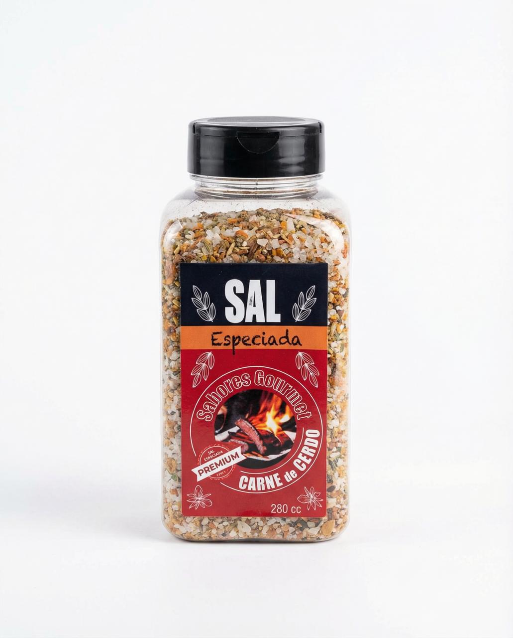 Sal Especiada para Cerdo 280 cc 1 Sal Especiada para Cerdo 280 cc