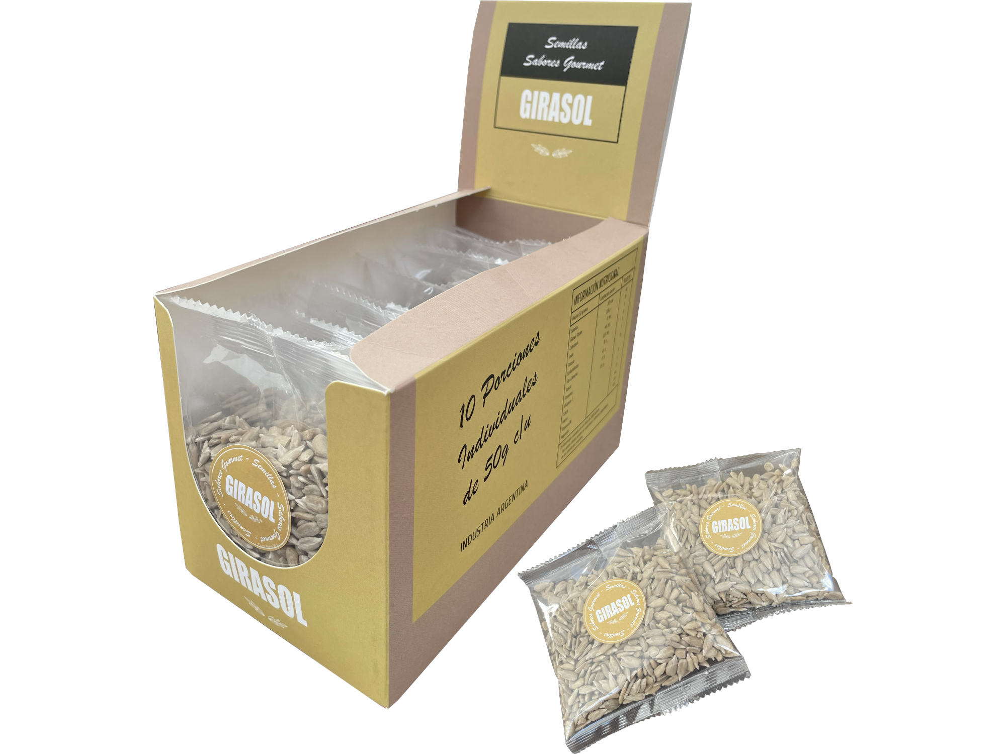 Semillas Girasol - 10 unidades 50g c/u 1 Semillas Girasol - 10 unidades 50g c/u