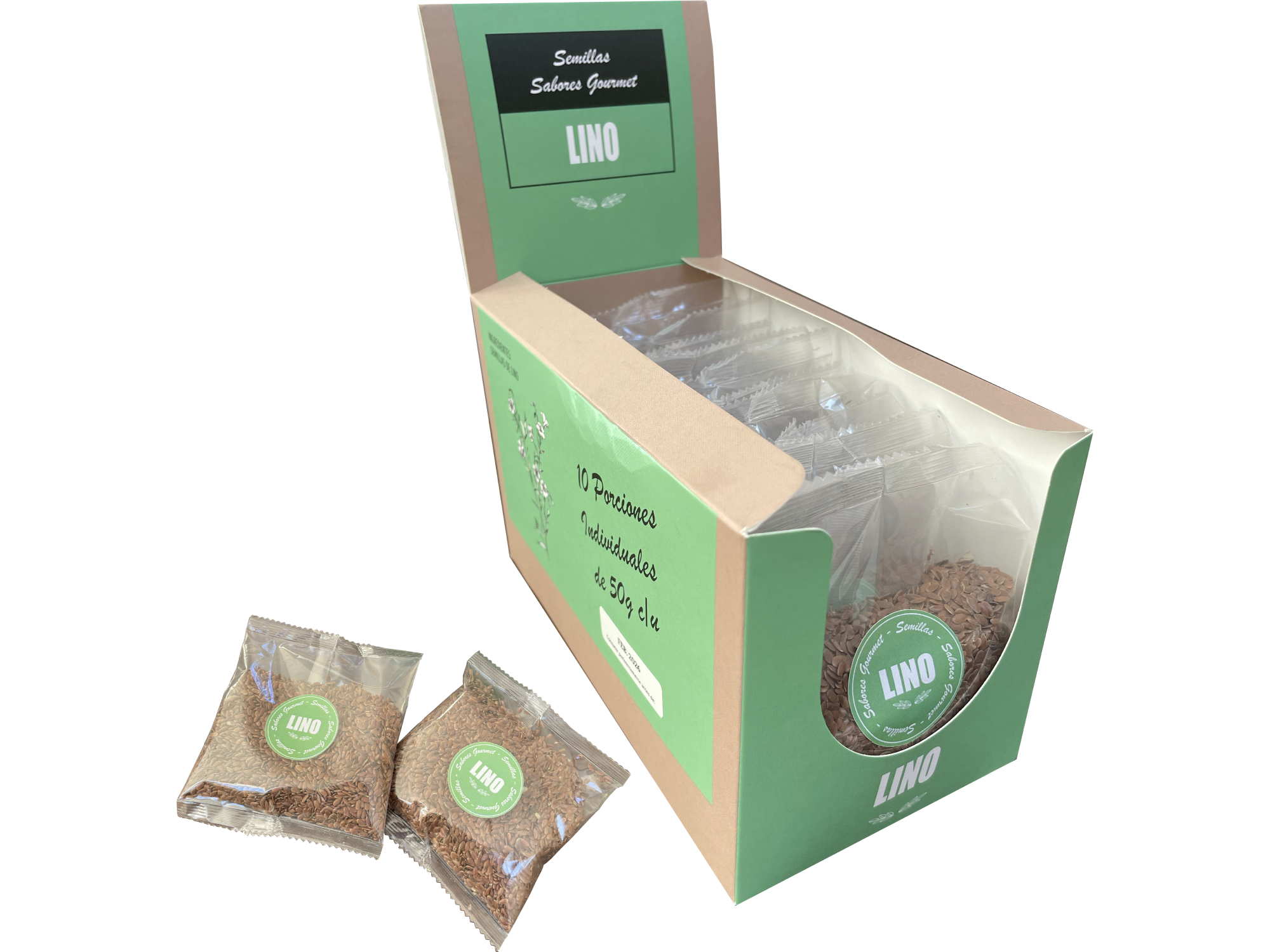 Semillas de Lino - 10 unidades 50g c/u 1 Semillas de Lino - 10 unidades 50g c/u