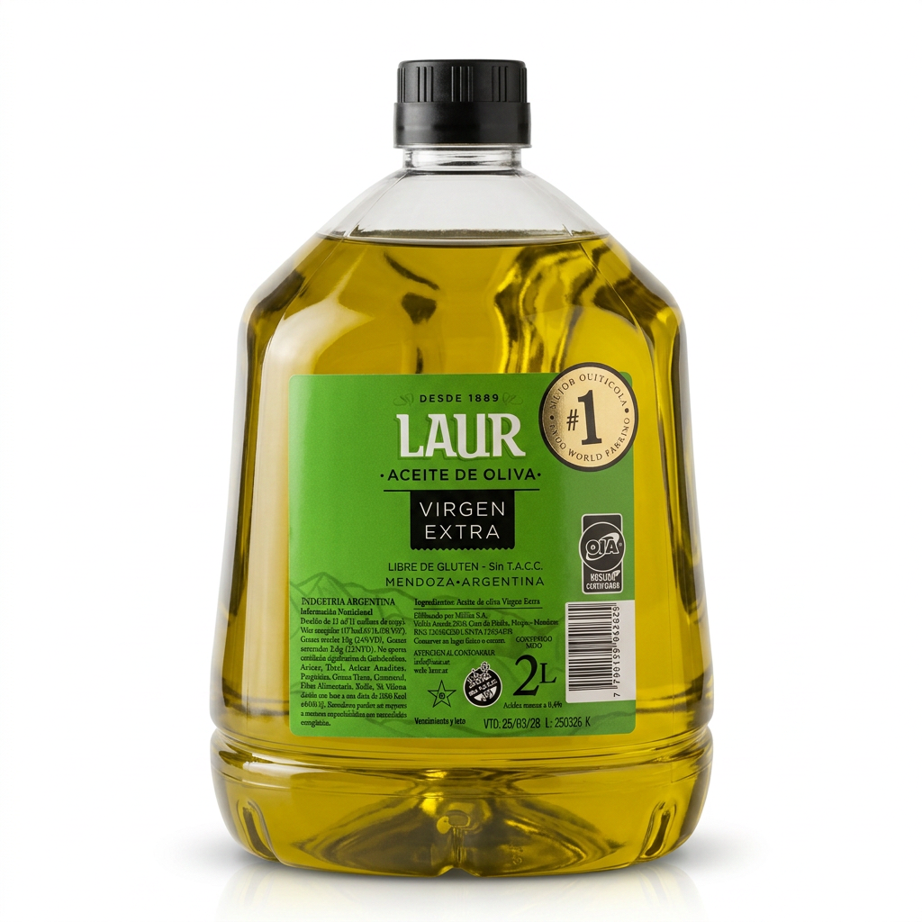 Aceite de Oliva VIRGEN EXTRA LAUR 2 L 1 Aceite de Oliva VIRGEN EXTRA LAUR 2 L
